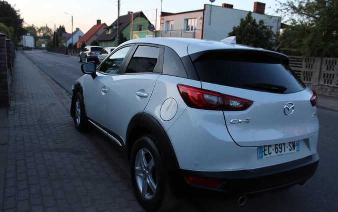 Mazda CX-3 cena 31900 przebieg: 88000, rok produkcji 2016 z Kłecko małe 137